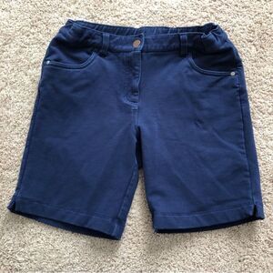 Hanna Andersson Shorts Blue Bermuda Girls 10‎
